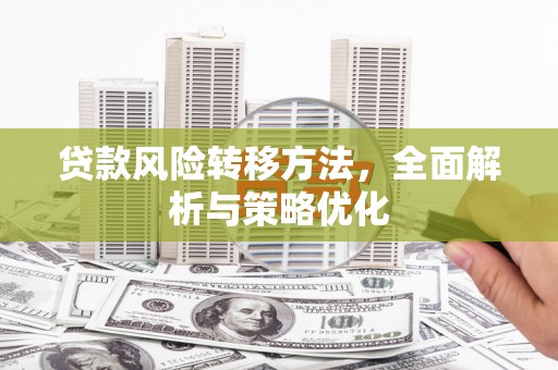 兴庆贷款风险转移方法，全面解析与策略优化