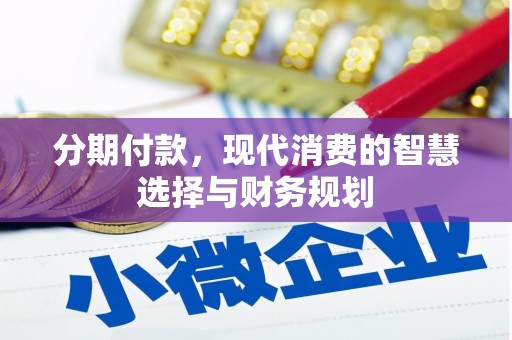 兴庆分期付款，现代消费的智慧选择与财务规划