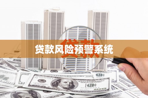 兴庆贷款风险预警系统