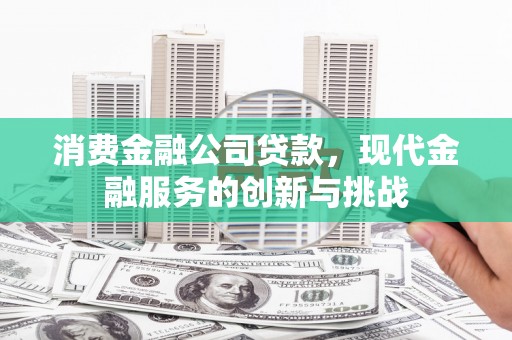 兴庆消费金融公司贷款，现代金融服务的创新与挑战