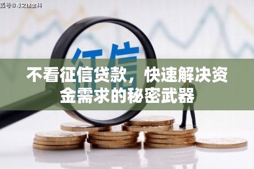 兴庆不看征信贷款，快速解决资金需求的秘密武器
