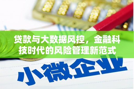 兴庆贷款与大数据风控，金融科技时代的风险管理新范式