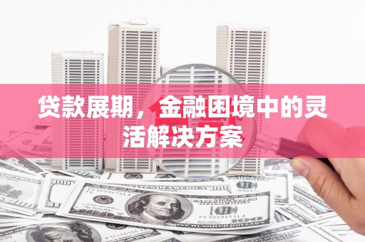 兴庆贷款展期，金融困境中的灵活解决方案
