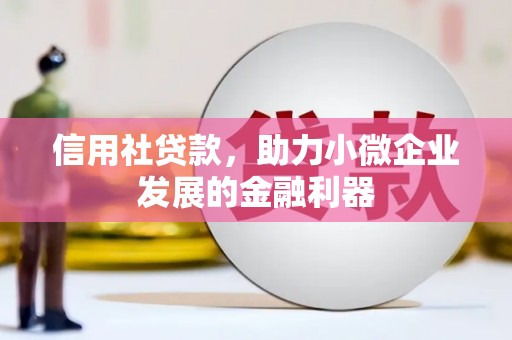 兴庆信用社贷款，助力小微企业发展的金融利器