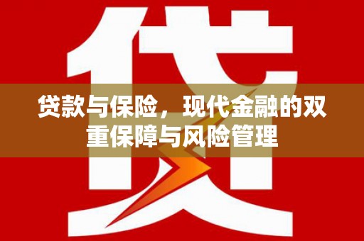 兴庆贷款与保险，现代金融的双重保障与风险管理