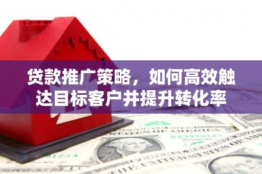 兴庆贷款推广策略，如何高效触达目标客户并提升转化率