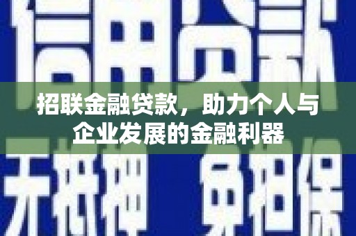 兴庆招联金融贷款，助力个人与企业发展的金融利器