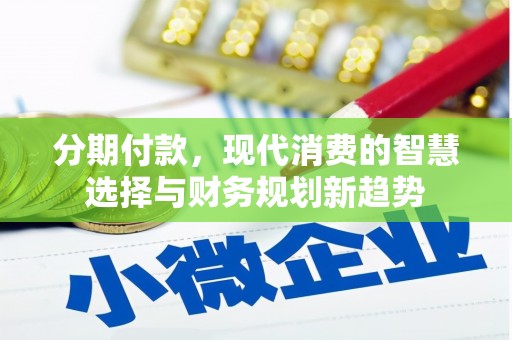 兴庆分期付款，现代消费的智慧选择与财务规划新趋势