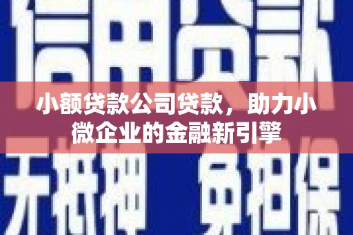 兴庆小额贷款公司贷款，助力小微企业的金融新引擎