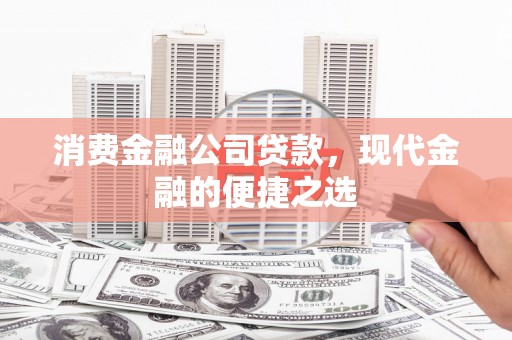 兴庆消费金融公司贷款，现代金融的便捷之选