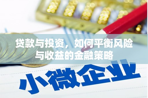 兴庆贷款与投资，如何平衡风险与收益的金融策略