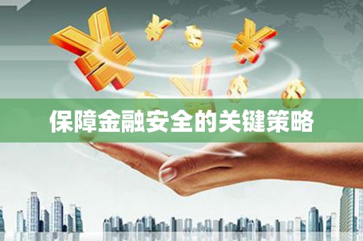 兴庆保障金融安全的关键策略
