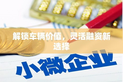 兴庆解锁车辆价值，灵活融资新选择